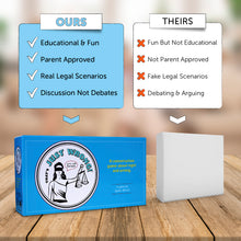 Load image into Gallery viewer, That&#39;s Just Wrong! | A law game to get kids talking | Easy to learn fun to play
